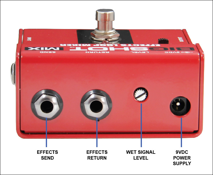 Tonebone Bigshot Mix Effects Loop Mixer - Pedalera de control - Variation 1