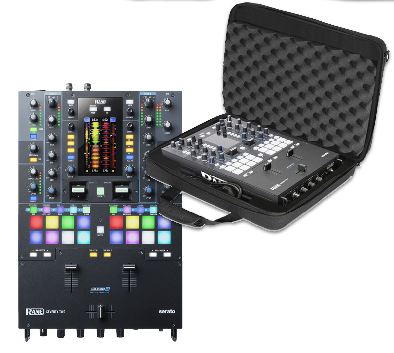 Rane Seventy Two+ Housse Udg - Case/flight/decksaver - Variation 1