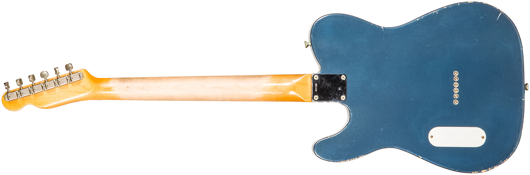 Rebelrelic Carmelita 2h Tv Jones Ht Rw #62165 - Medium Aged Lake Placid Blue - Guitarra eléctrica con forma de tel - Variation 1