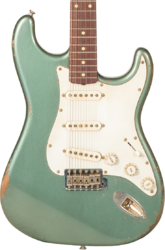 Guitarra eléctrica con forma de str. Rebelrelic S-series 62 #230203 - Light aged sherwood forest green