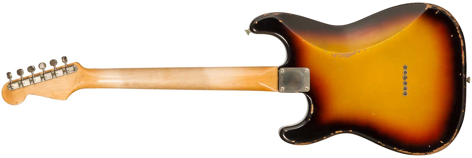 Rebelrelic S-series 1961 Hardtail 3s Ht Rw #231008 - 3-tone Sunburst - Guitarra eléctrica con forma de str. - Variation 1