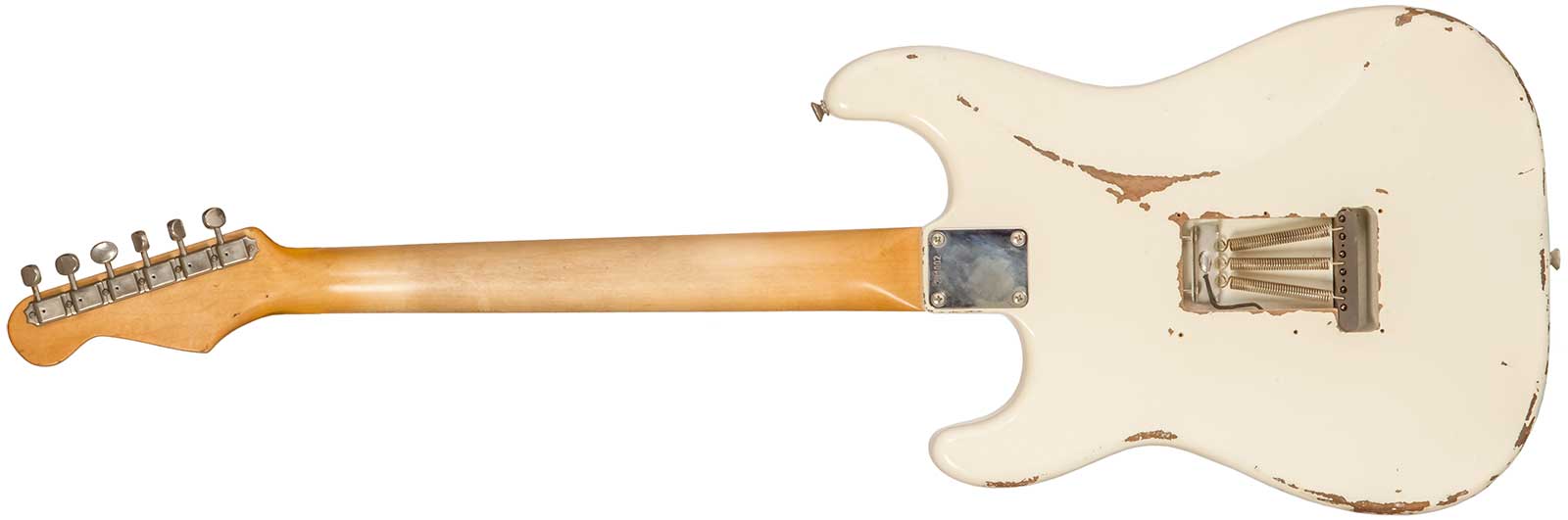Rebelrelic S-series 1962 3s Trem Rw #231002 - Olympic White - Guitarra eléctrica con forma de str. - Variation 1