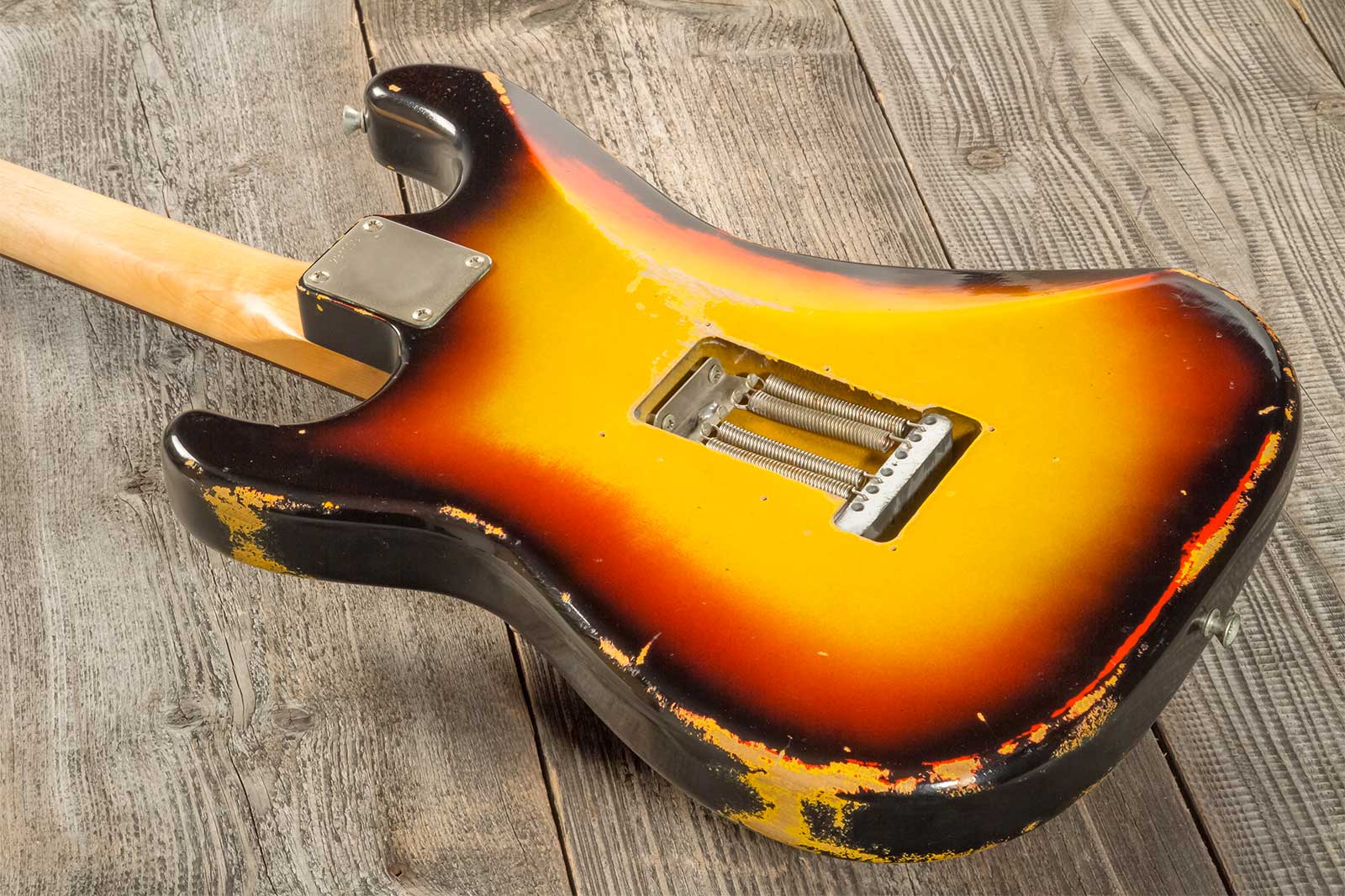 Rebelrelic S-series 1962 3s Trem Rw #231009 - 3-tone Sunburst - Guitarra eléctrica con forma de str. - Variation 5