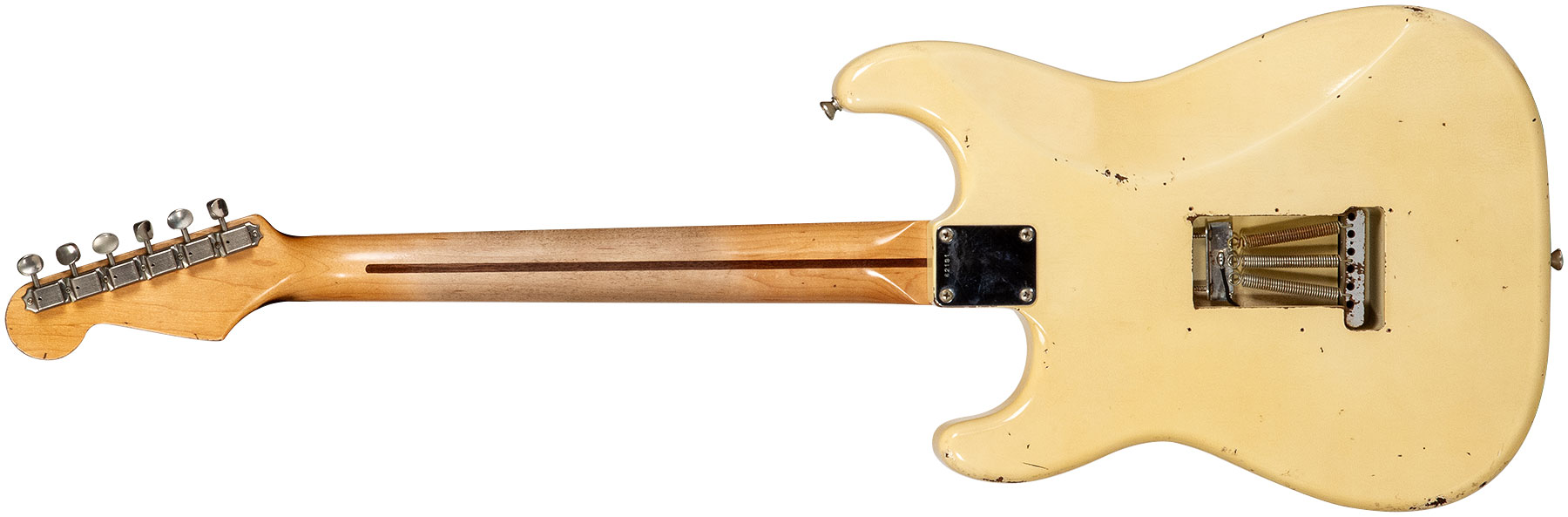 Rebelrelic S-series 55 3s Trem Mn #62191 - Light Aged Banana - Guitarra eléctrica con forma de str. - Variation 1