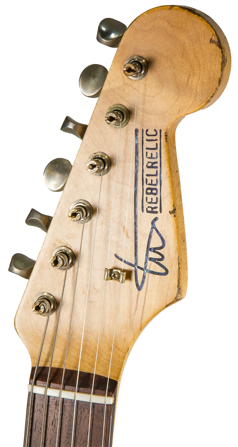Rebelrelic S-series 62 Rw #62110 - Heavy Aging 3-tone Sunburst - Guitarra eléctrica con forma de str. - Variation 4