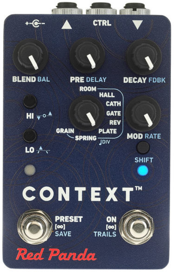 Red Panda Context 2 Reverb - Pedal de reverb / delay / eco - Main picture
