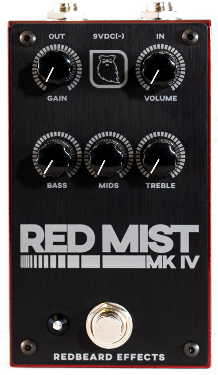 Redbeard Effects Red Mist Mkiv Boost Distortion - Pedal overdrive / distorsión / fuzz - Main picture