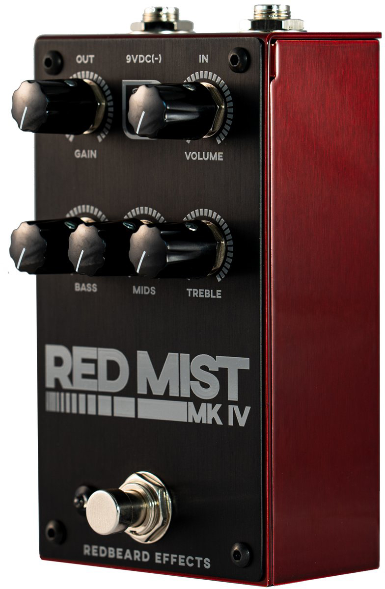 Redbeard Effects Red Mist Mkiv Boost Distortion - Pedal overdrive / distorsión / fuzz - Variation 1