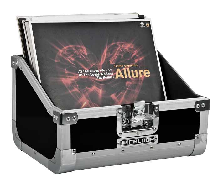 Reloop Valise Rangement 80 Vinyles Avec SÉparation - Flightcase DJ - Variation 1