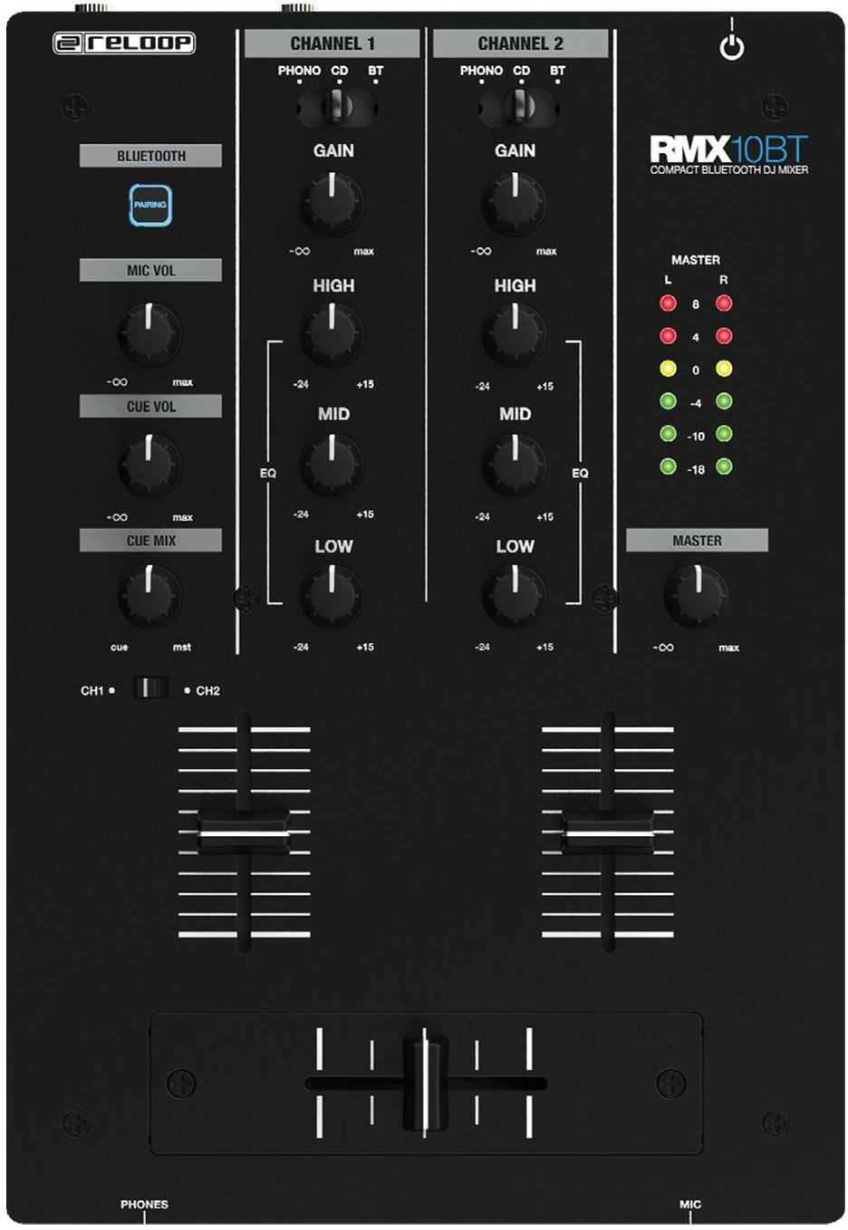 Reloop Rmx-10 Bt - Mixer DJ - Main picture