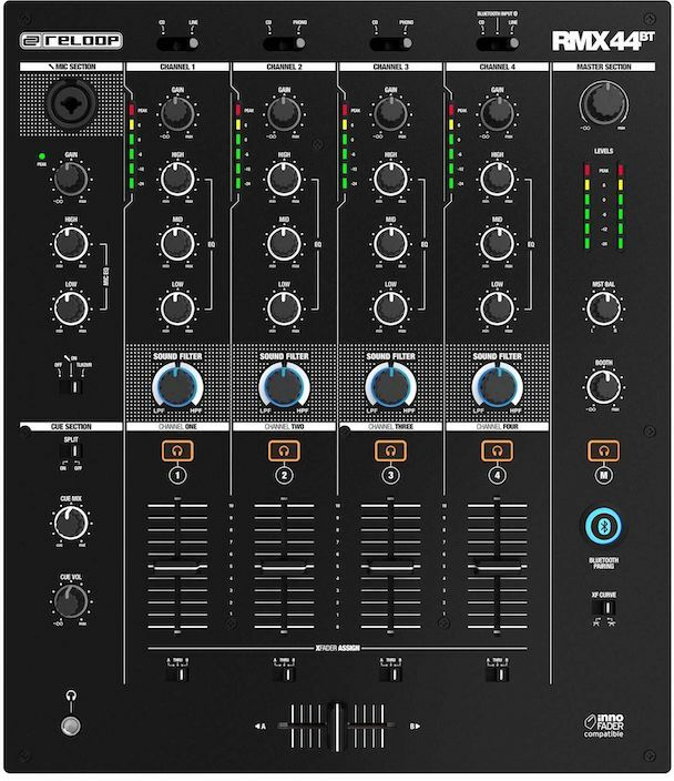 Reloop Rmx-44 Bt - Mixer DJ - Main picture