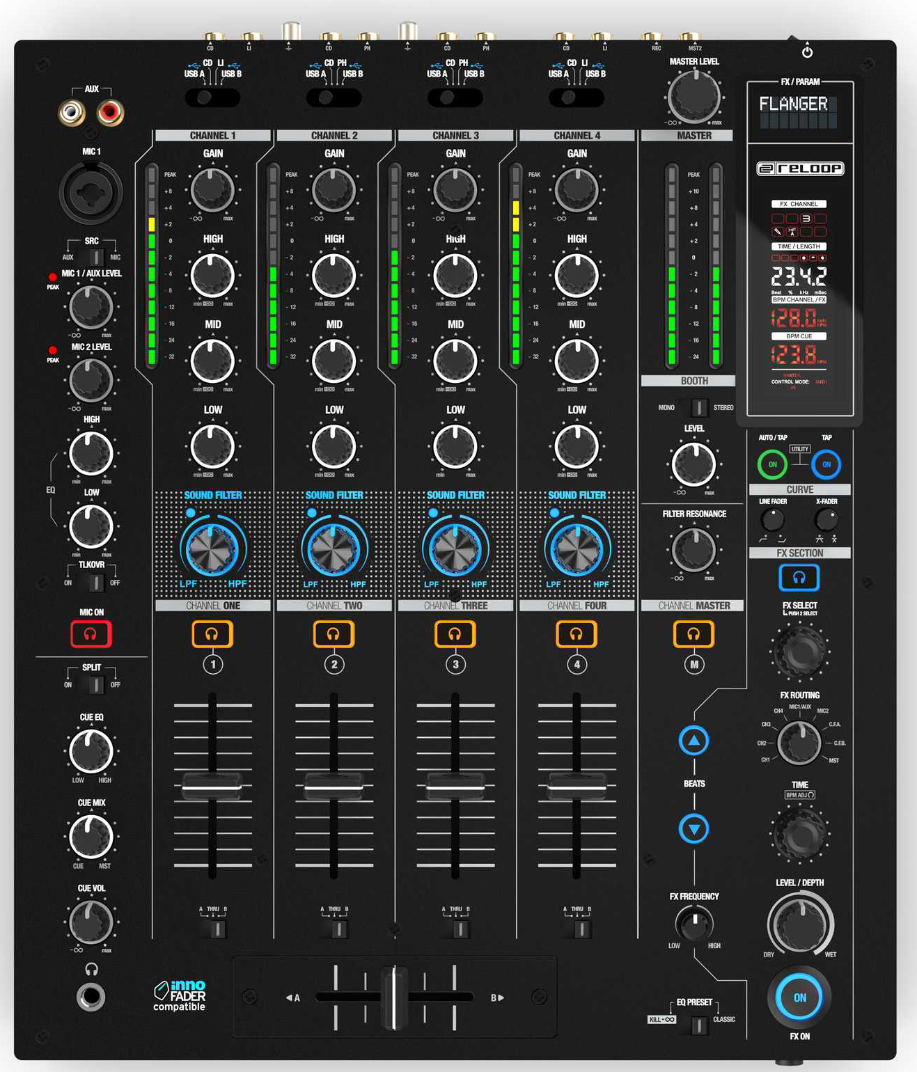 Reloop Rmx-95 - Mixer DJ - Main picture