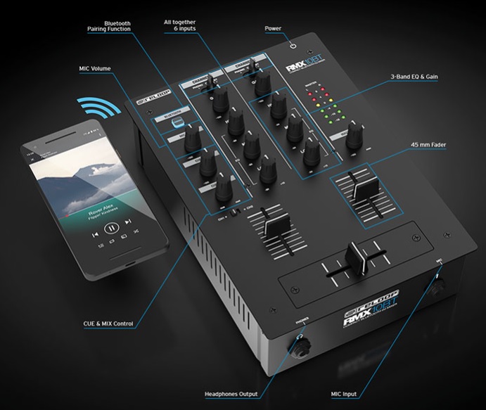 Reloop Rmx-10 Bt - Mixer DJ - Variation 5