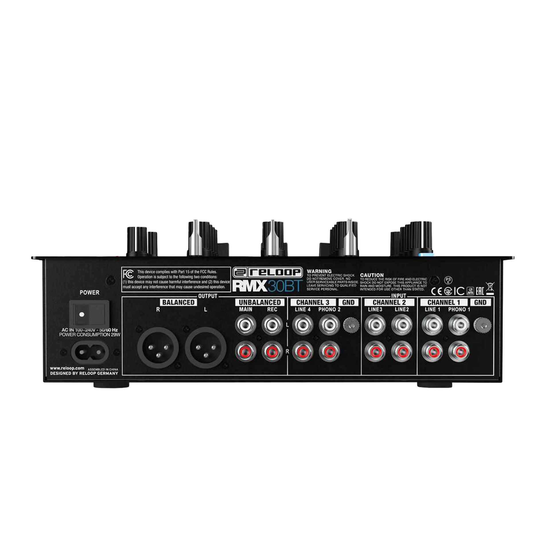 Reloop Rmx-30 Bt - Mesa de mezcla analógica - Variation 3