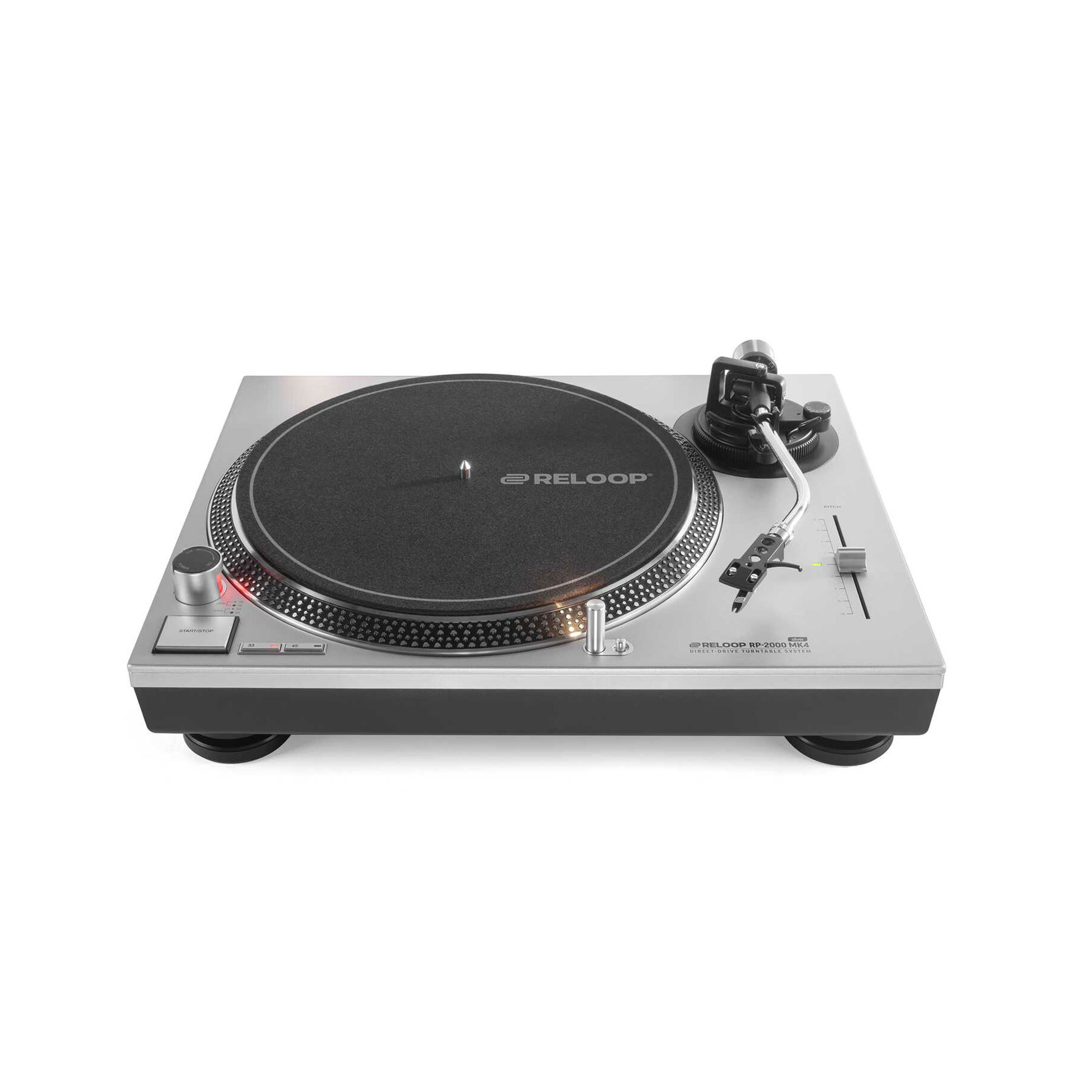 Reloop Rp-2000 Mk4 Silver - Plato de vinilo - Variation 2
