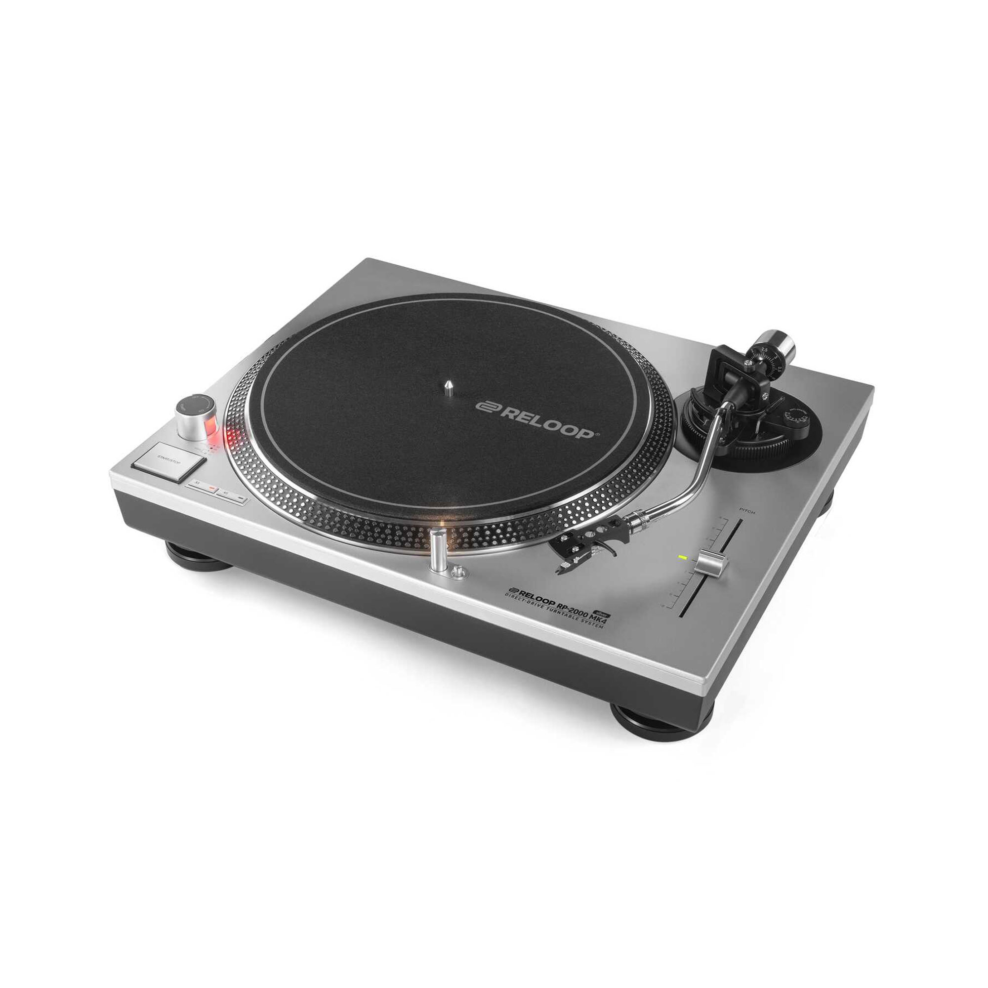 Reloop Rp-2000 Mk4 Silver - Plato de vinilo - Variation 3
