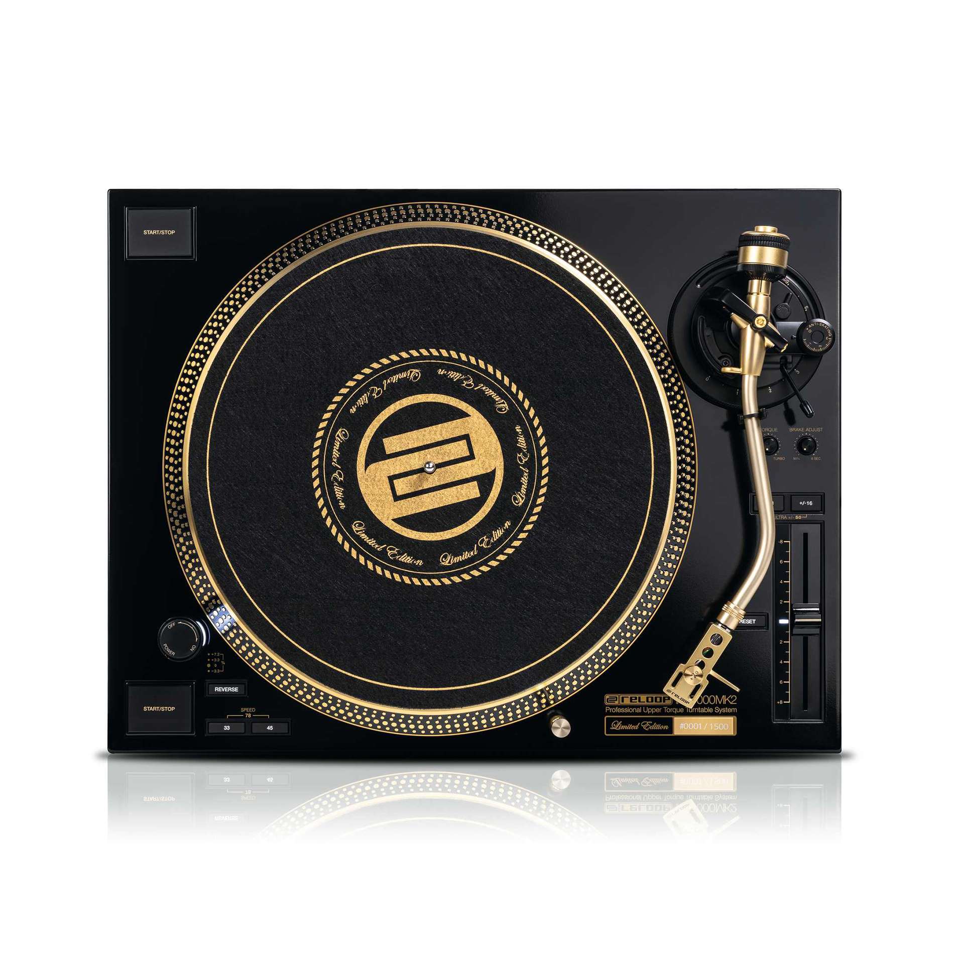 Reloop Rp-7000 Mk2 Gold - Plato de vinilo - Variation 2