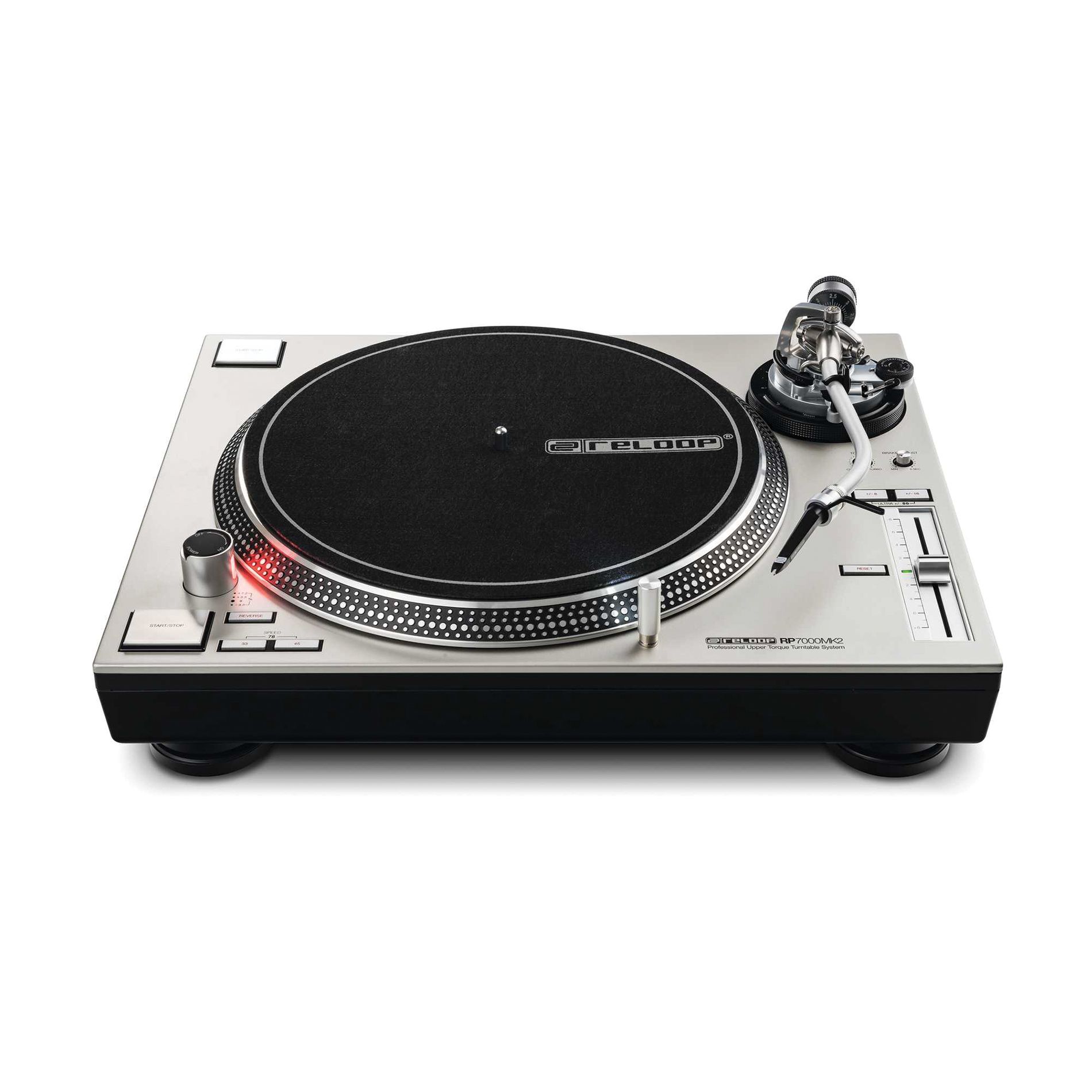 Reloop Rp-7000 Mk2 Silver - Plato de vinilo - Variation 1