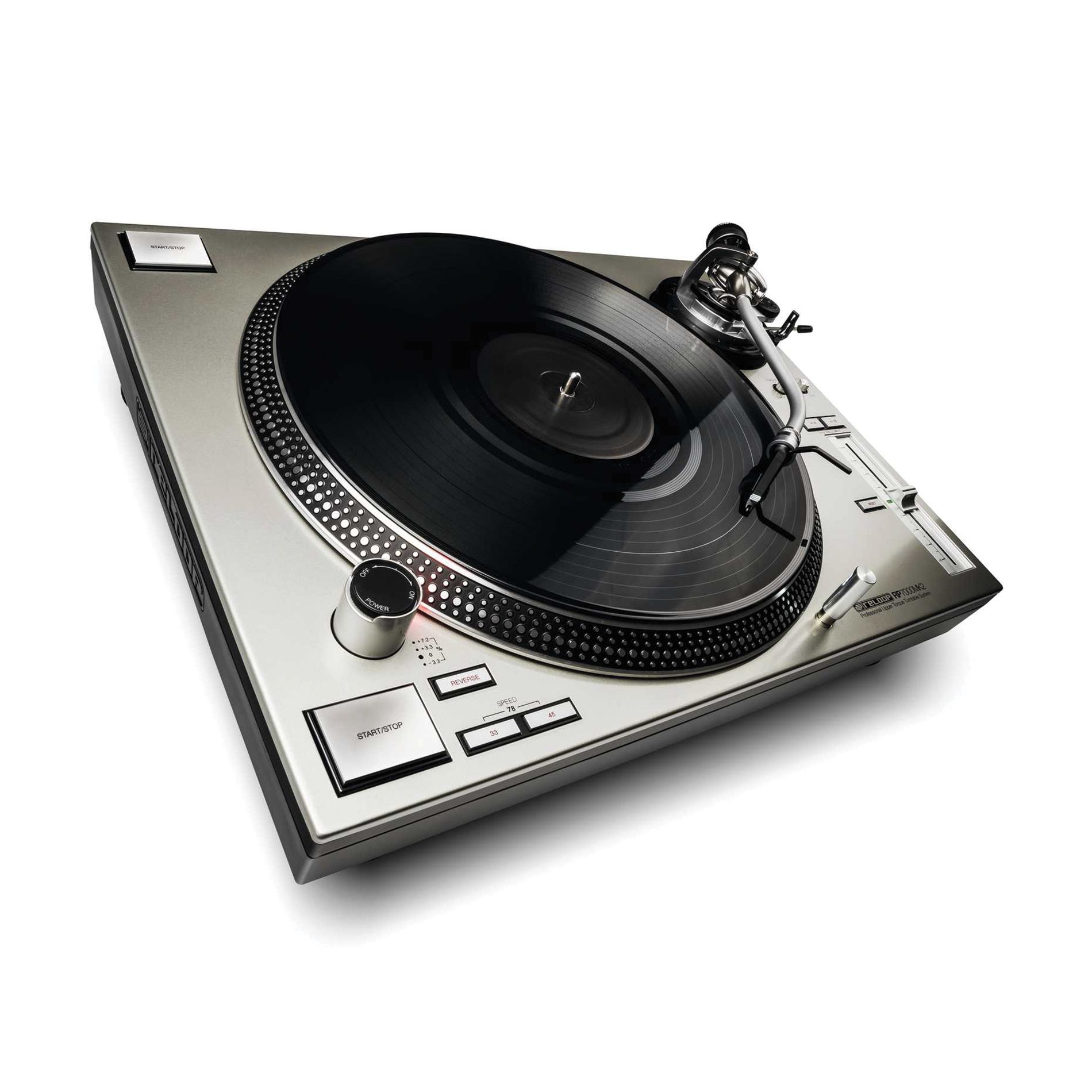 Reloop Rp-7000 Mk2 Silver - Plato de vinilo - Variation 3