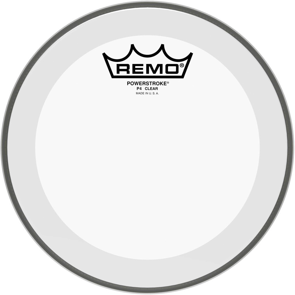 Remo P4-0308-bp Pwrstrk.4 Transparent - 8 Pouces - Parche para tom - Main picture