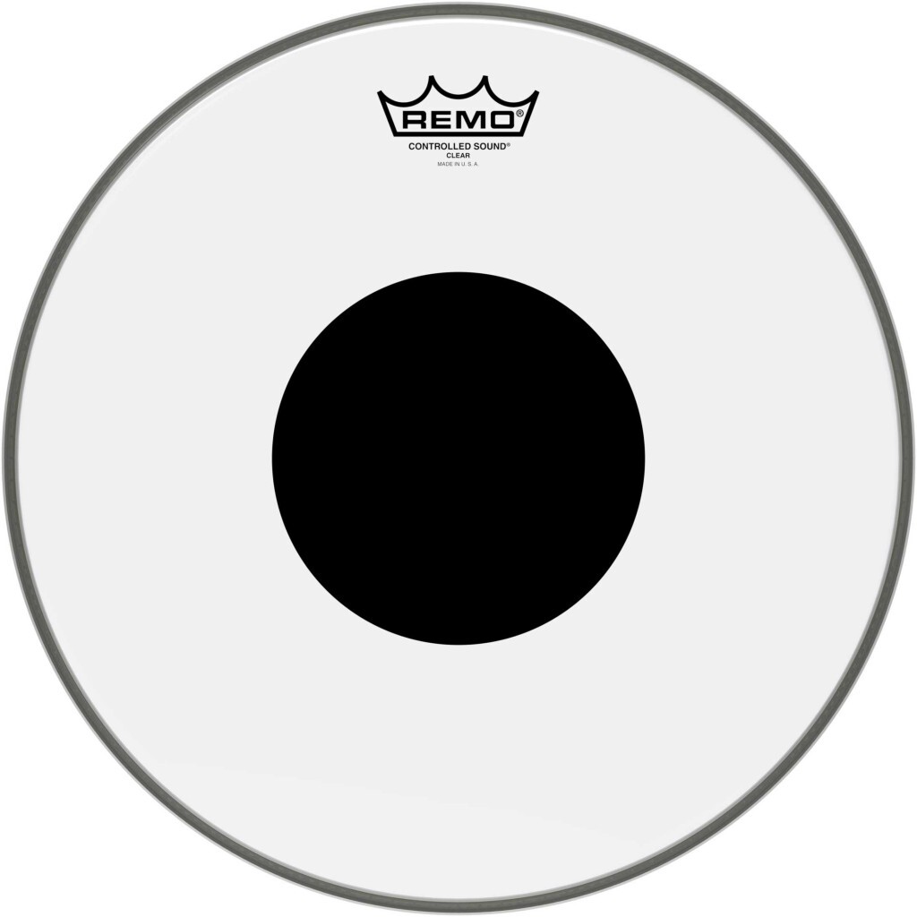 Remo Cs-0314-10 Controlled Sound Transparente - 14 Pouces - Parche para tom - Main picture