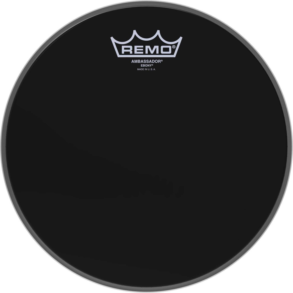 Remo Es-0010-00 Ebony Ambassador - 10 Pouces - Parche para tom - Main picture