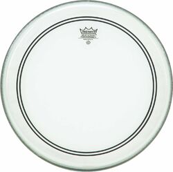 Parche para tom Remo Powerstroke 3 transparente - 16 pulgadas