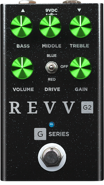 Revv G2 Black Sparkle - Pedal overdrive / distorsión / fuzz - Main picture