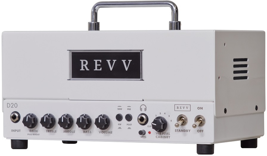 Revv D20 Head 20w White - Cabezal para guitarra eléctrica - Main picture