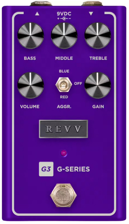 Revv G3 Distortion V2 - Pedal overdrive / distorsión / fuzz - Main picture