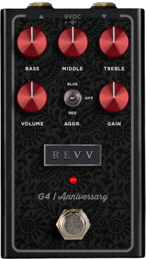Revv G4 Anniversary Edition Distortion - Pedal overdrive / distorsión / fuzz - Main picture