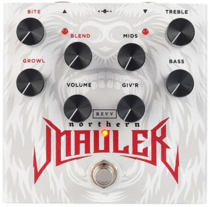 Pedal overdrive / distorsión / fuzz Revv Glenn Fricker Northern Mauler Distortion