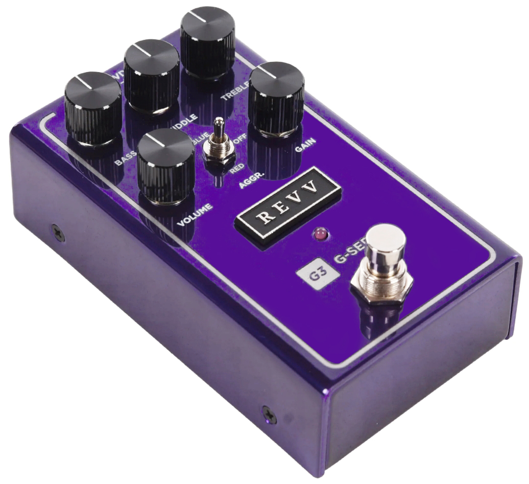 Revv G3 Distortion V2 - Pedal overdrive / distorsión / fuzz - Variation 1