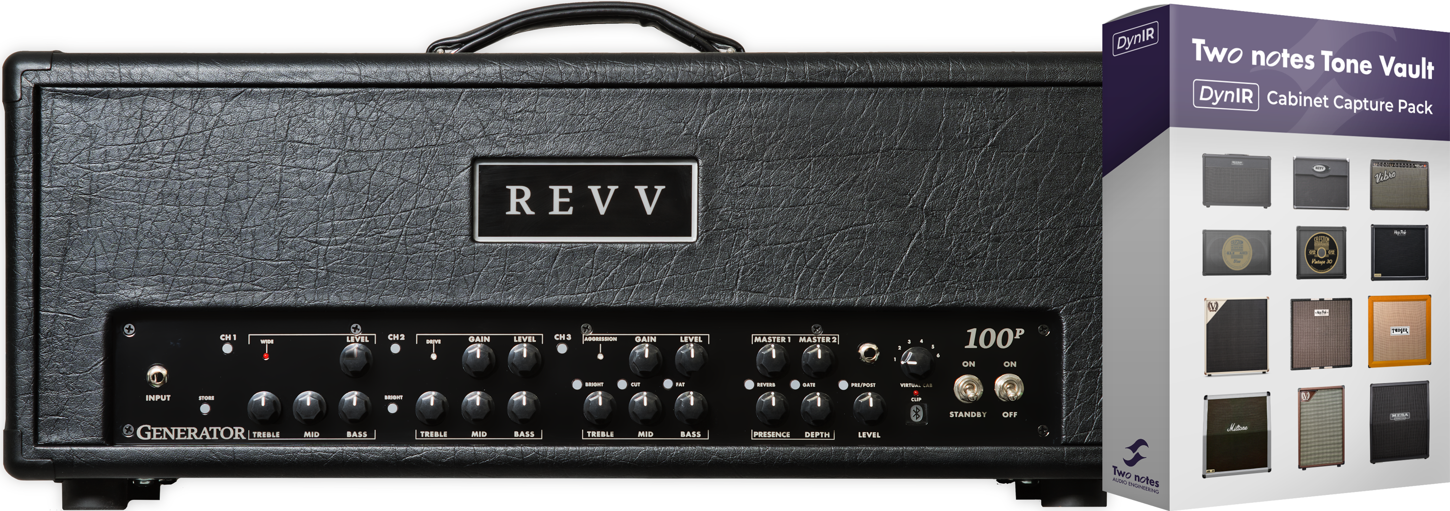 Revv Generator 100p Mk3 Head - Cabezal para guitarra eléctrica - Variation 2