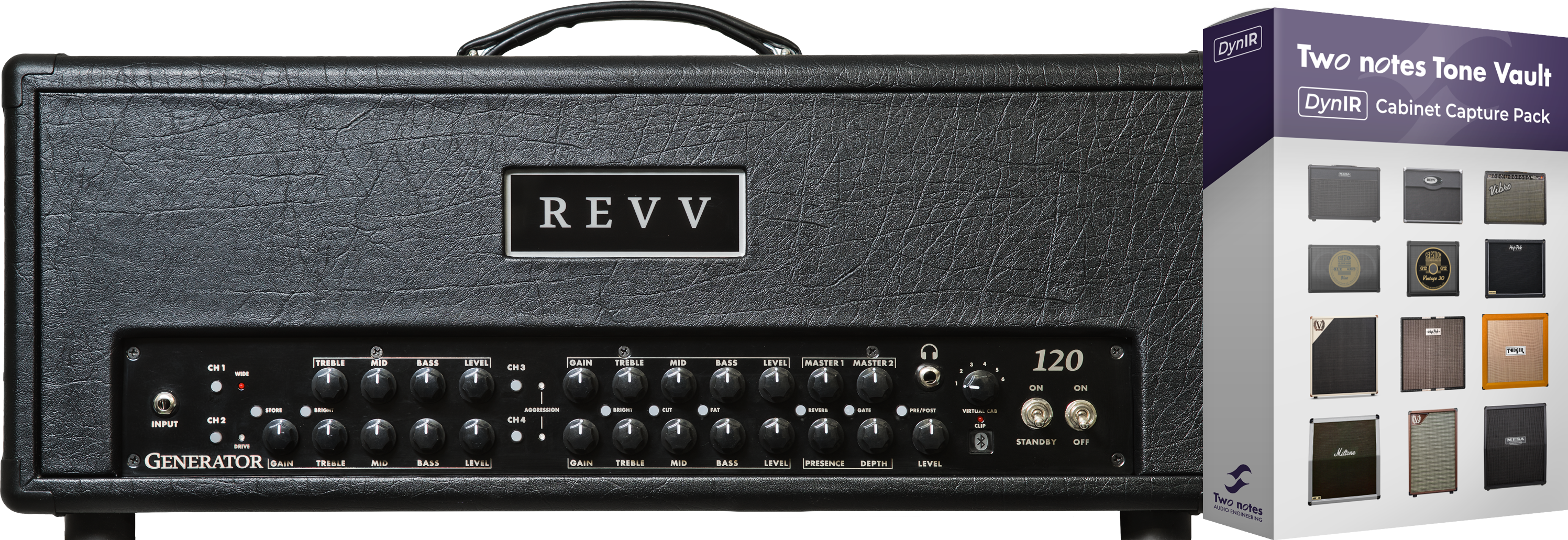 Revv Generator 120 Mk3 Head - Cabezal para guitarra eléctrica - Variation 1