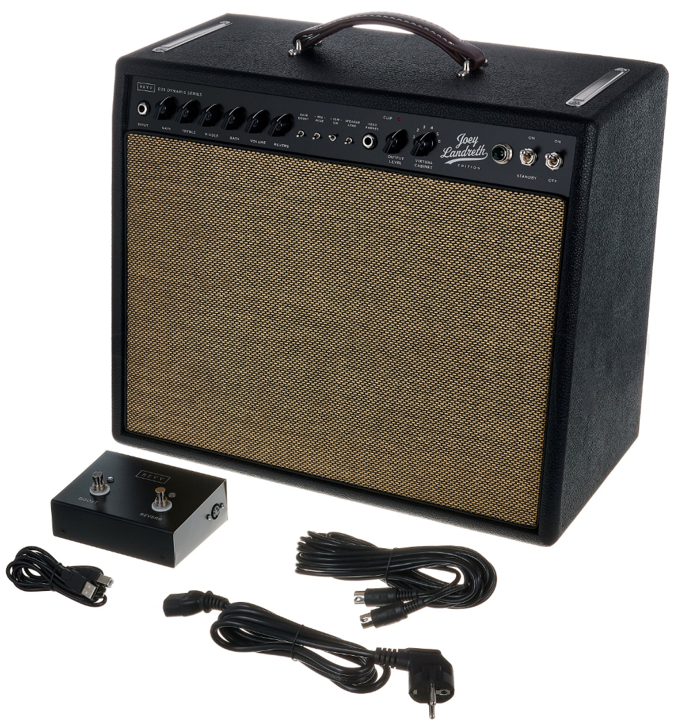 Revv Joey Landreth D25 Jl Combo Signature 5/25w 1x12 6v6 - Combo amplificador para guitarra eléctrica - Variation 4