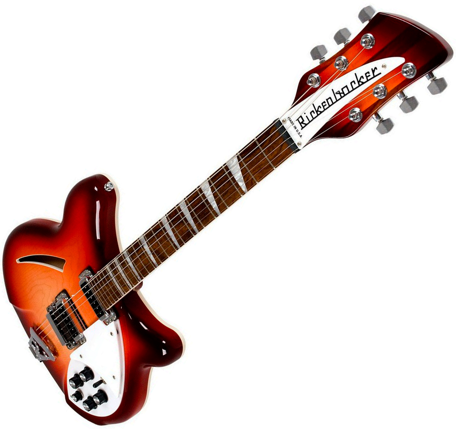 Rickenbacker 360 Fg 2h Ht Rw - Fire Glow - Guitarra eléctrica semi caja - Variation 1