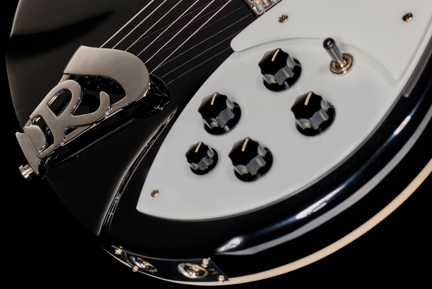 Rickenbacker 360 Jg 2h Ht Rw - Jet Glow - Guitarra eléctrica semi caja - Variation 2