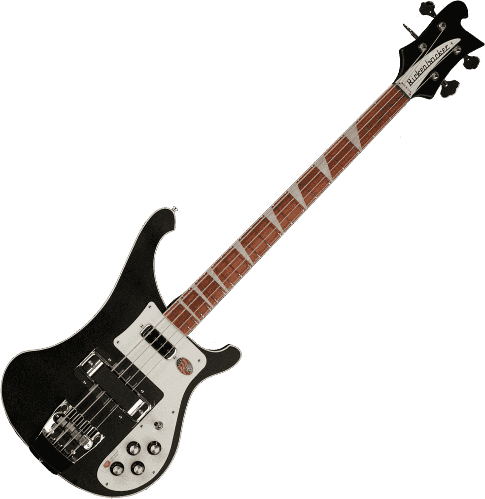 Bajo eléctrico de cuerpo sólido Rickenbacker 4003 MBL - black negro