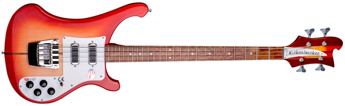 Rickenbacker 4030s Short Scale Bass Shsc Rw - Fireglo - Bajo eléctrico de cuerpo sólido - Main picture