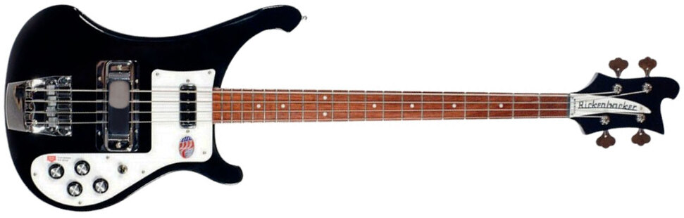 Rickenbacker 4030s Short Scale Shsc Rw - Jetglo - Bajo eléctrico de cuerpo sólido - Main picture