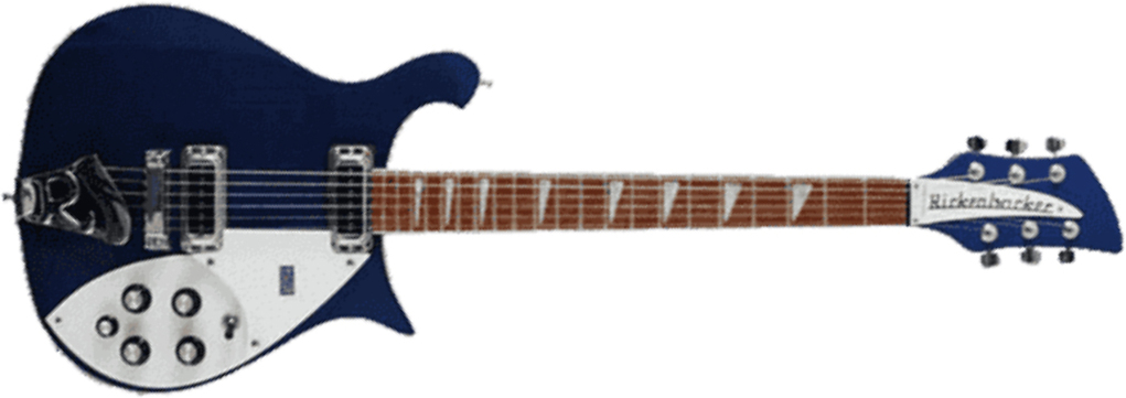 Rickenbacker 620 Mbl Ss Ht Rw - Midnight Blue - Guitarra electrica retro rock - Main picture