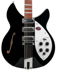 Guitarra eléctrica semi caja Rickenbacker Model 1993Plus JG (12-String) - Jetglo