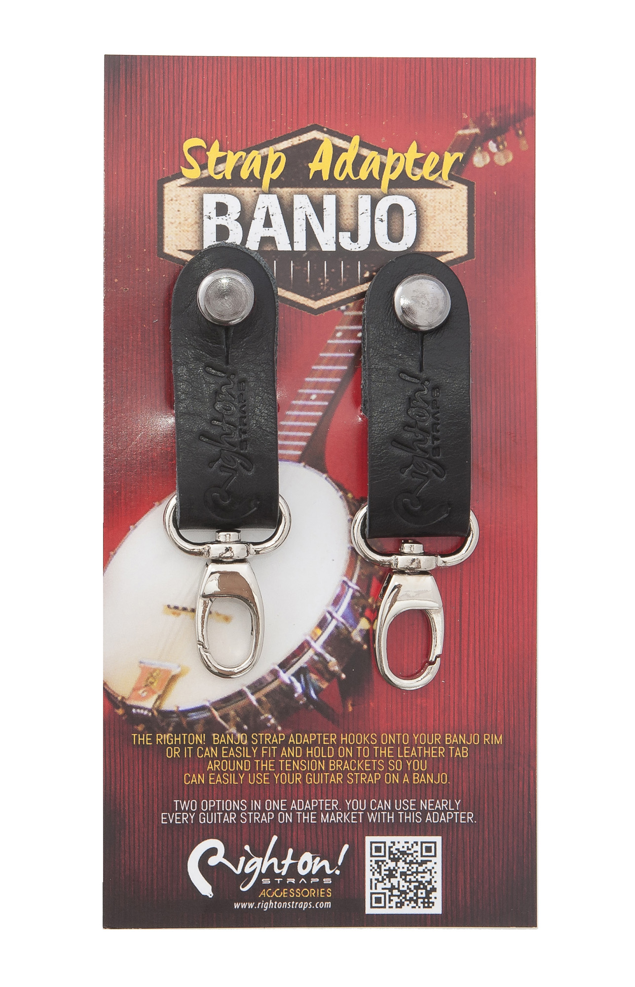 Righton Straps Adaptateur Banjo Cuir Righton Straps Nr - Correa - Variation 1