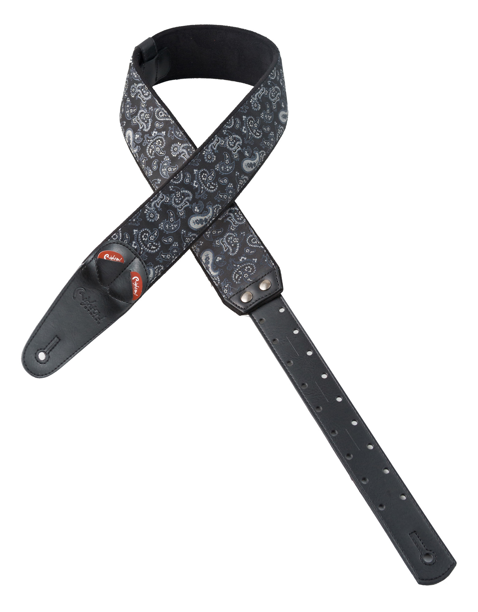 Righton Straps Courroie Vegan Paisley Noir - Correa - Variation 1