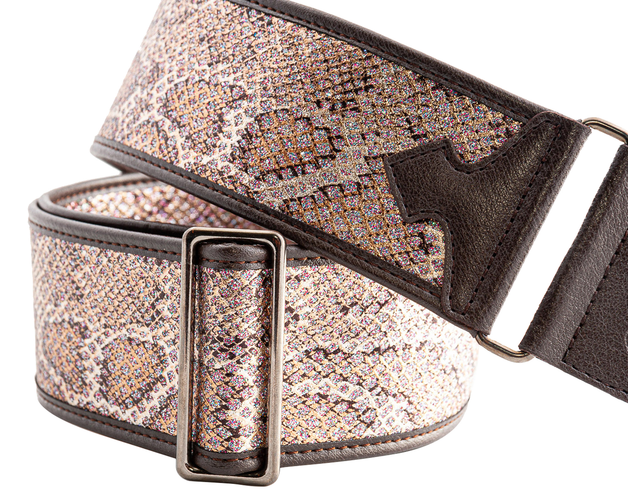 Righton Straps Courroie Vegan Righton Glittersnake Rose - Correa - Variation 1