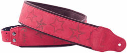 Correa Righton straps Jazz Stars Guitar Strap - Red
