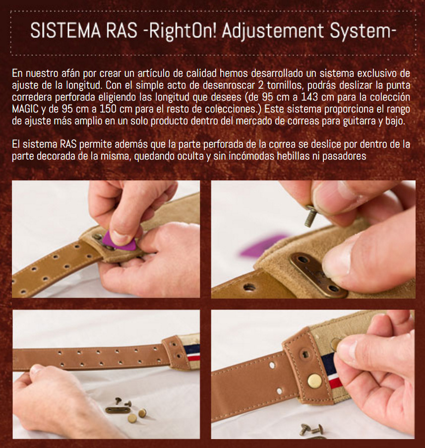 Righton Straps Funky Funkystein Woody - Correa - Variation 1