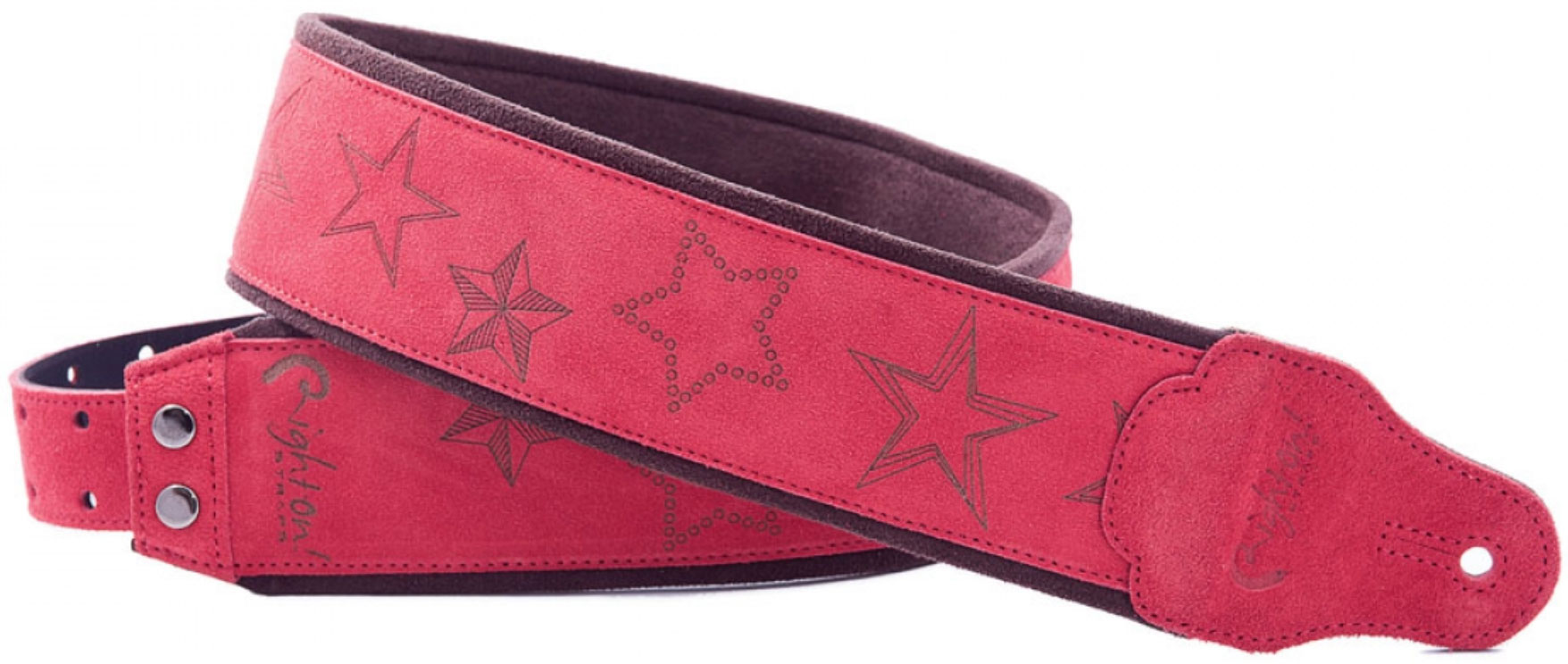 Correa Righton straps Jazz Stars Guitar Strap Red