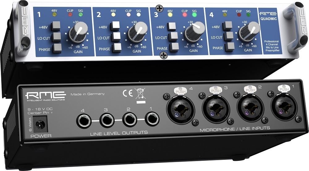 Rme Quad Mic 2 - Preamplificador - Main picture